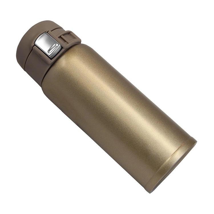 Bounce Lid Insulated Stainless Steel Water Bottle Business Gift Can Be Customized