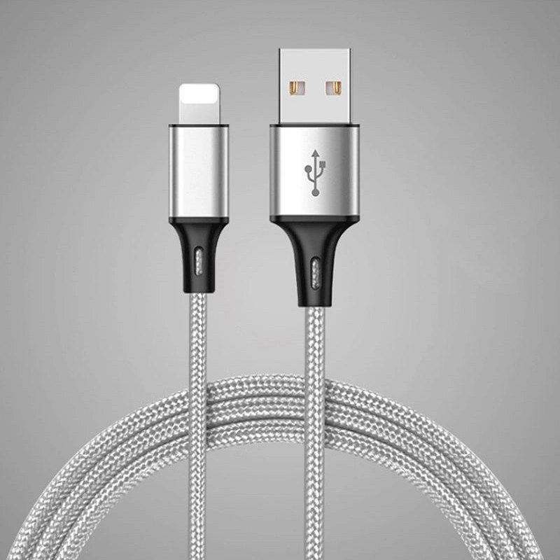 3A cable de carga rápida tipo C 3ft 6ft trenzado de nylon Accesorios