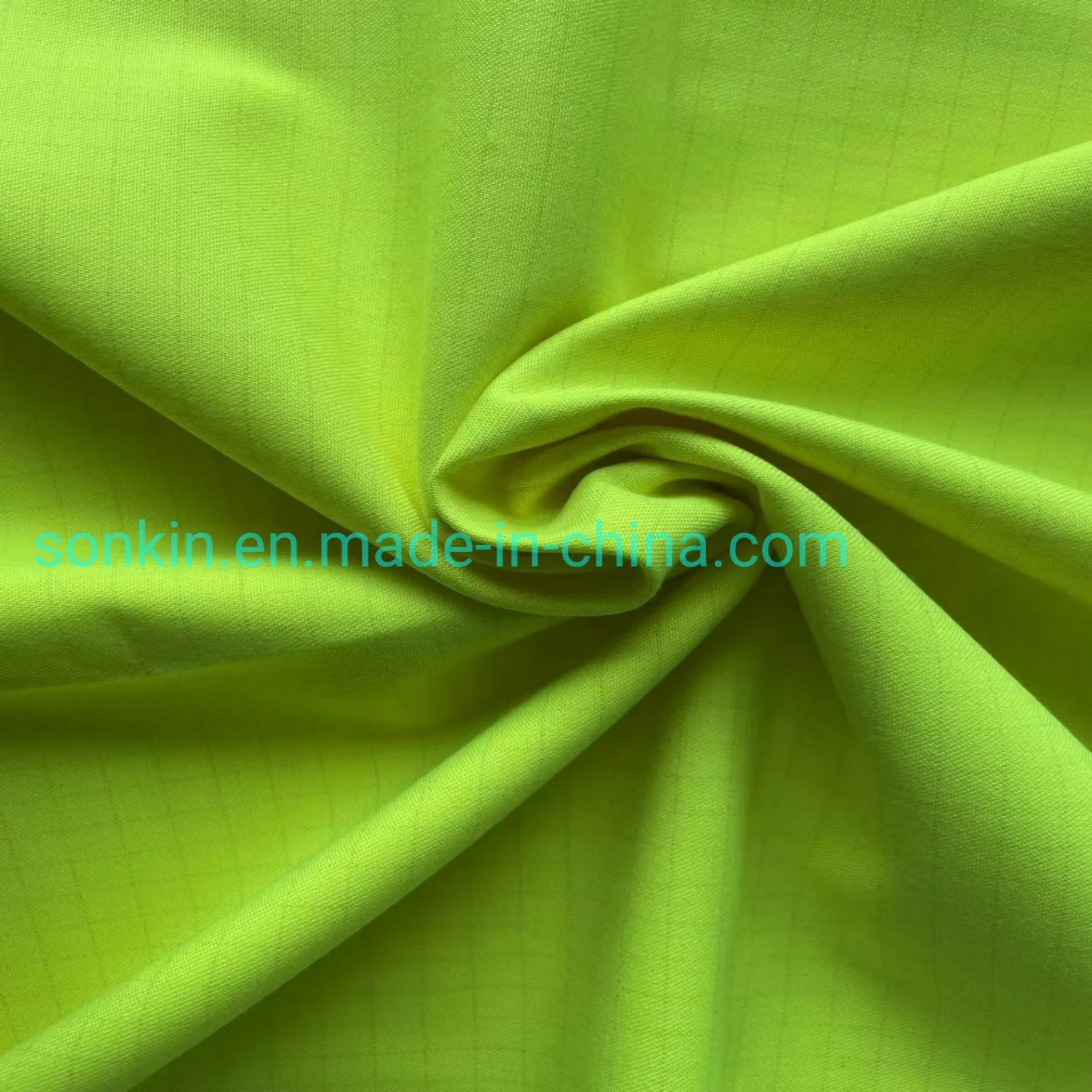 280GSM Modacrylic Cotton Blended Flame Retardant Fluorescent Woven Fabric Functional Textile