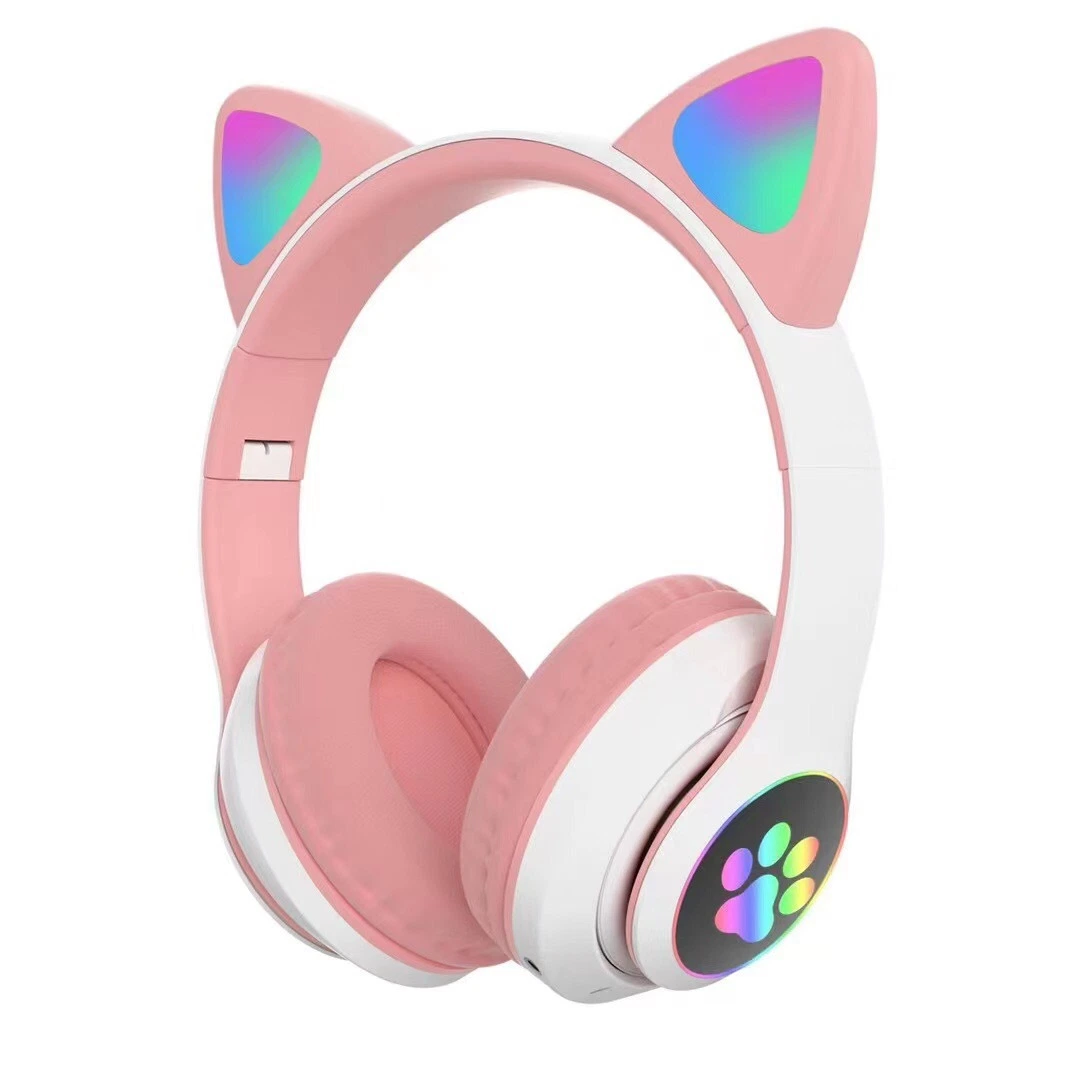 Casque Bluetooth émettant de la lumière Cat Claw Cat SAR monté sur la tête