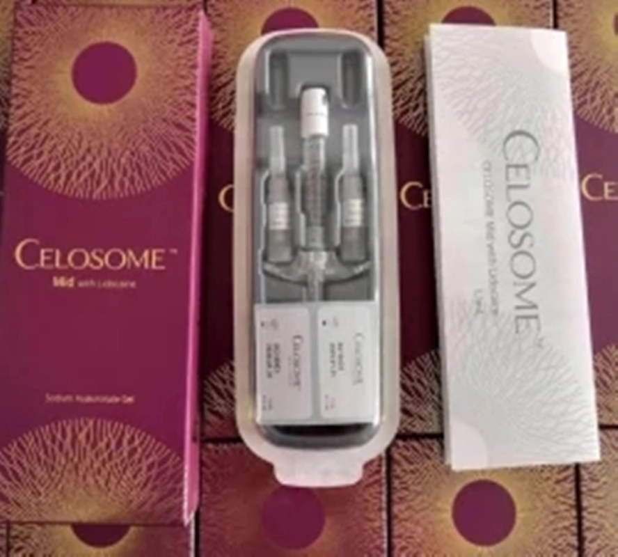 2022Korea Popular Products Cross-Linked Hyaluronic Acid Celosome Dermal Filler for Wrinkle Removing Bonetta Revolax Rejeunesse Celsome Vom Smile Line Nose Lip