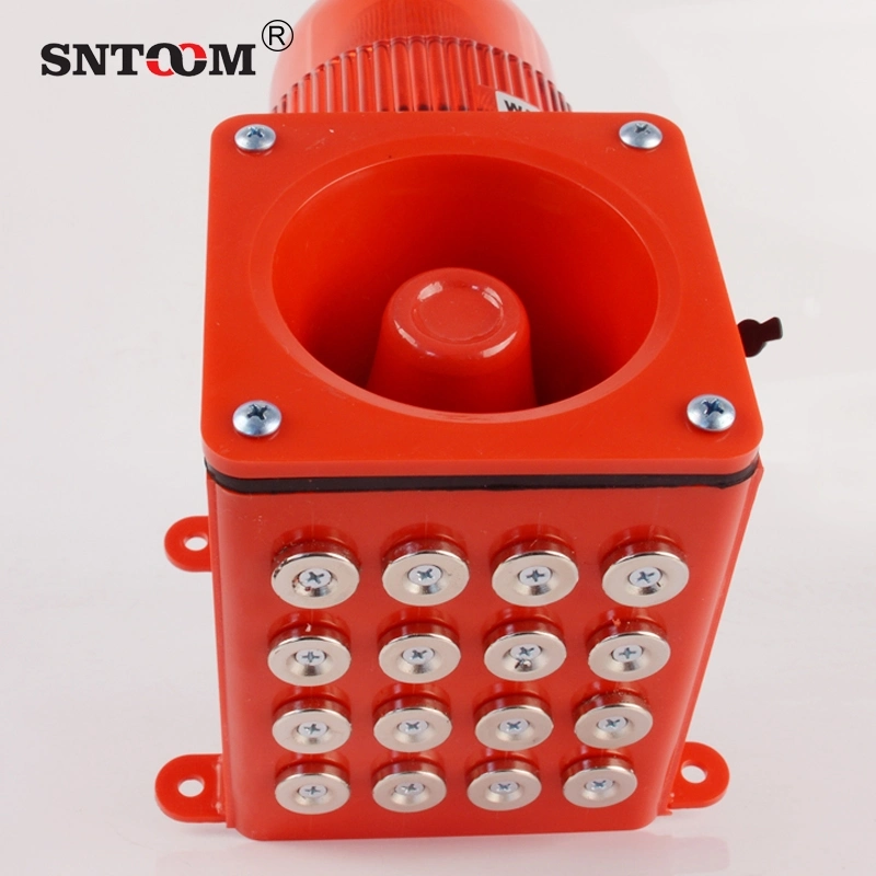 Customized Outdoor Portable Flashing Light Audible Visual Alarm Sounder Industrial Security System