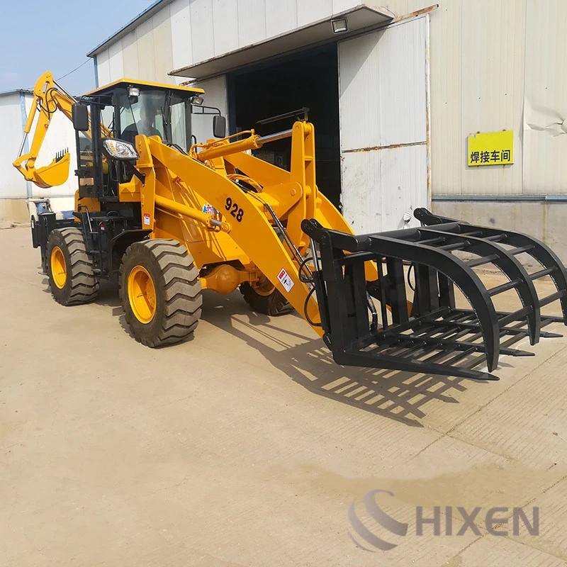 Original Engine and Spare Parts Cheap Used Backhoe Loader Heavy Construction Equipment for Sale