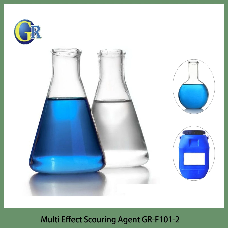 Improve Whiteness of Fabrics Multi Effect Scouring Agent Textile Chemicals Auxiliaries Gr-F101-2