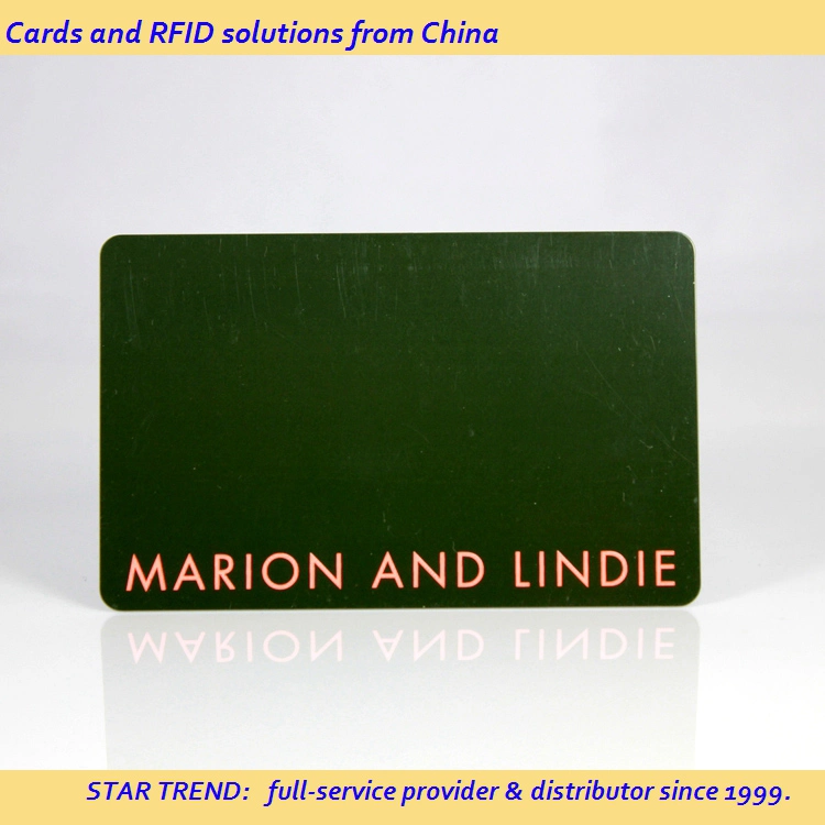 Plastic Gift Card in Credit Card Size with Perfect Printing Shanghai Star Trend