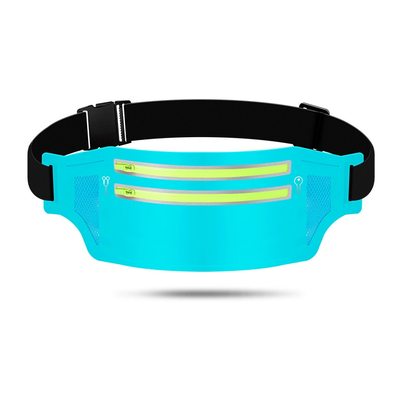 Saco de cintura para telemóvel de oferta promocional, duas malas Zipper Fitness Fanny Pack