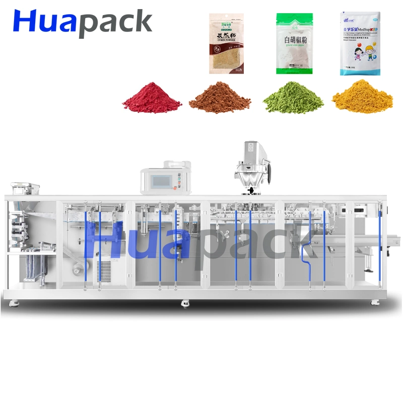 Automatic High Speed Duplex Roll Film Flat Sachet/ 3/4 Sides Sealing Bag Milk/Medicine/Coffee/Detergent Powder Packing Packaging Machine Manufacturer in China