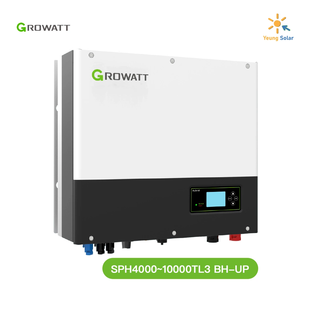 Bom desempenho bom preço Growatt Inversor Híbrido Sph4000-10000 Tl3 Bh-up 5KW 10kw