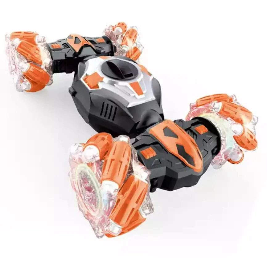 Water Bomb Twist RC Car with Light and Music (Double Remote Watch)