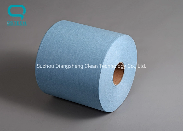 Blue Machine Cleaning Wiper Cellulose Wipe Roll