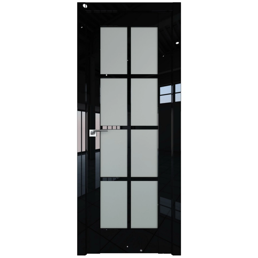 Moderno diseño personalizado de casa moderna de la puerta de Aluminio con ventana