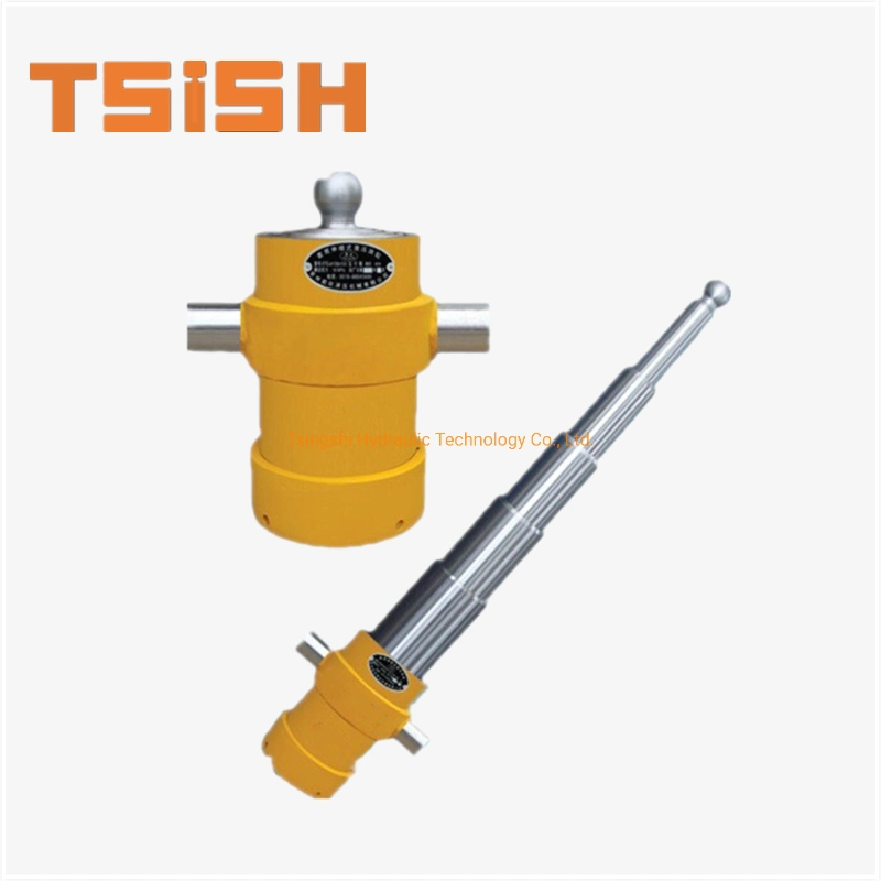 Single Acting Telescopic Low Profile Hydraulic Cylinder for Dump Trailer
