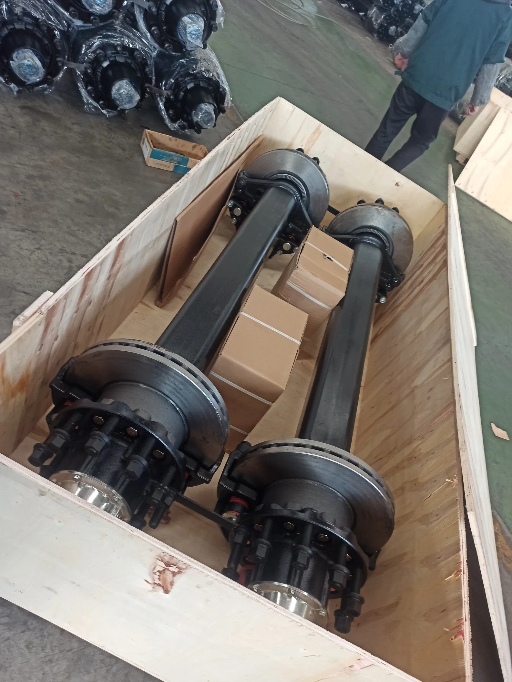 Locomotive Parts Train Axle Forging Shafts Spare Parts