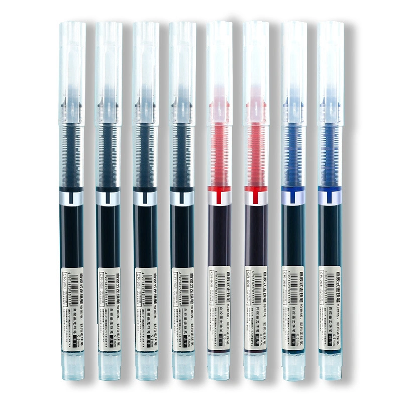 Quick Dry Needle tube gel stylo bille stylo, aiguille pointe 0.5mm fournitures de bureau et d'école Vente en gros papeterie