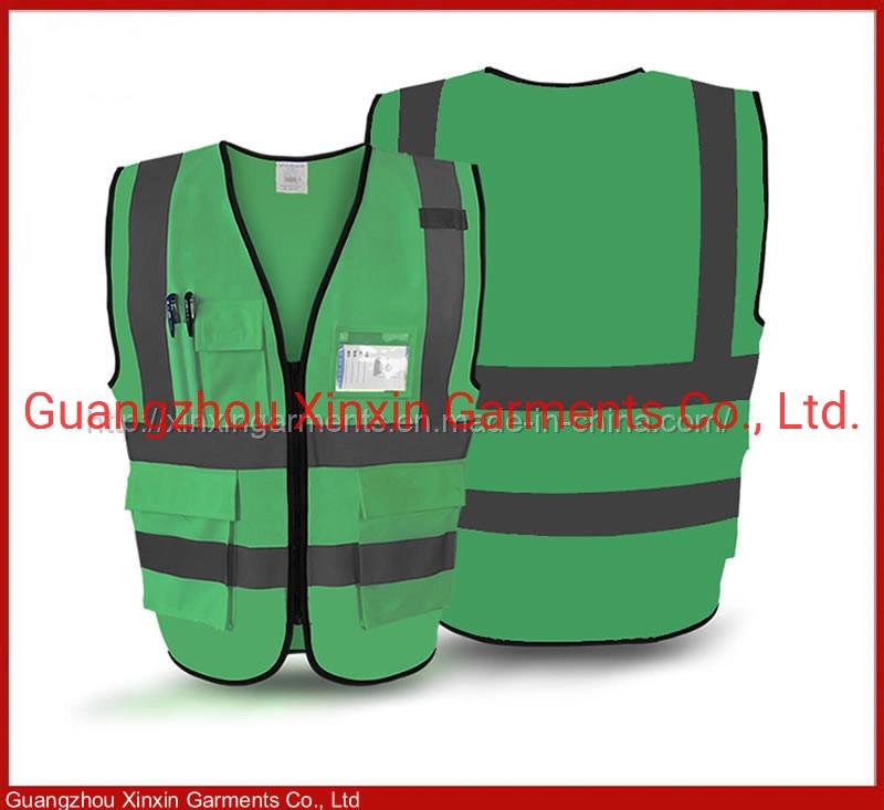 Factory Wholesale/Supplier 100% High Visibility Reflective Safety Clothing (W381)