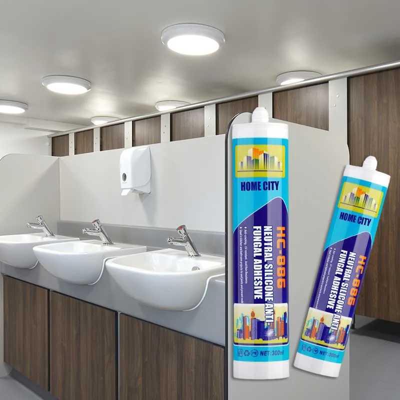 School Hospital Toilet Sealant Partition Wash Basin Toilet Ceramic Adhesive Caulking Seal Waterproof Mildew Antibacterial Glue