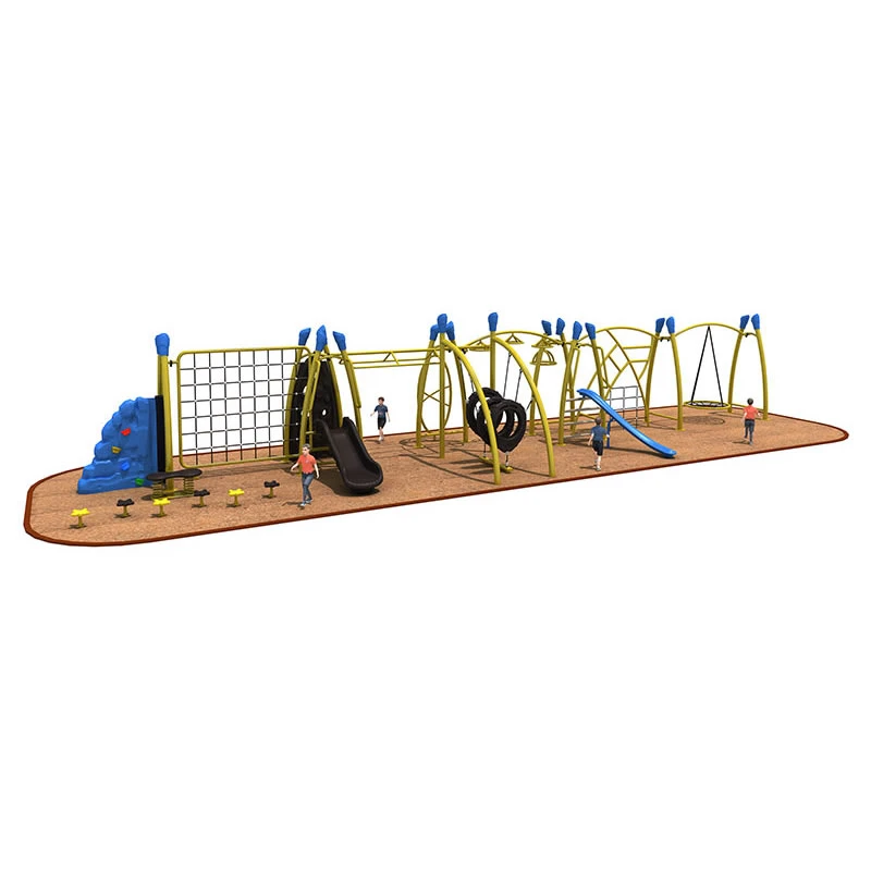 Children Preschool Amusement Park Outdoor Playground Physical Training Climbing Slide Game Structure Sets