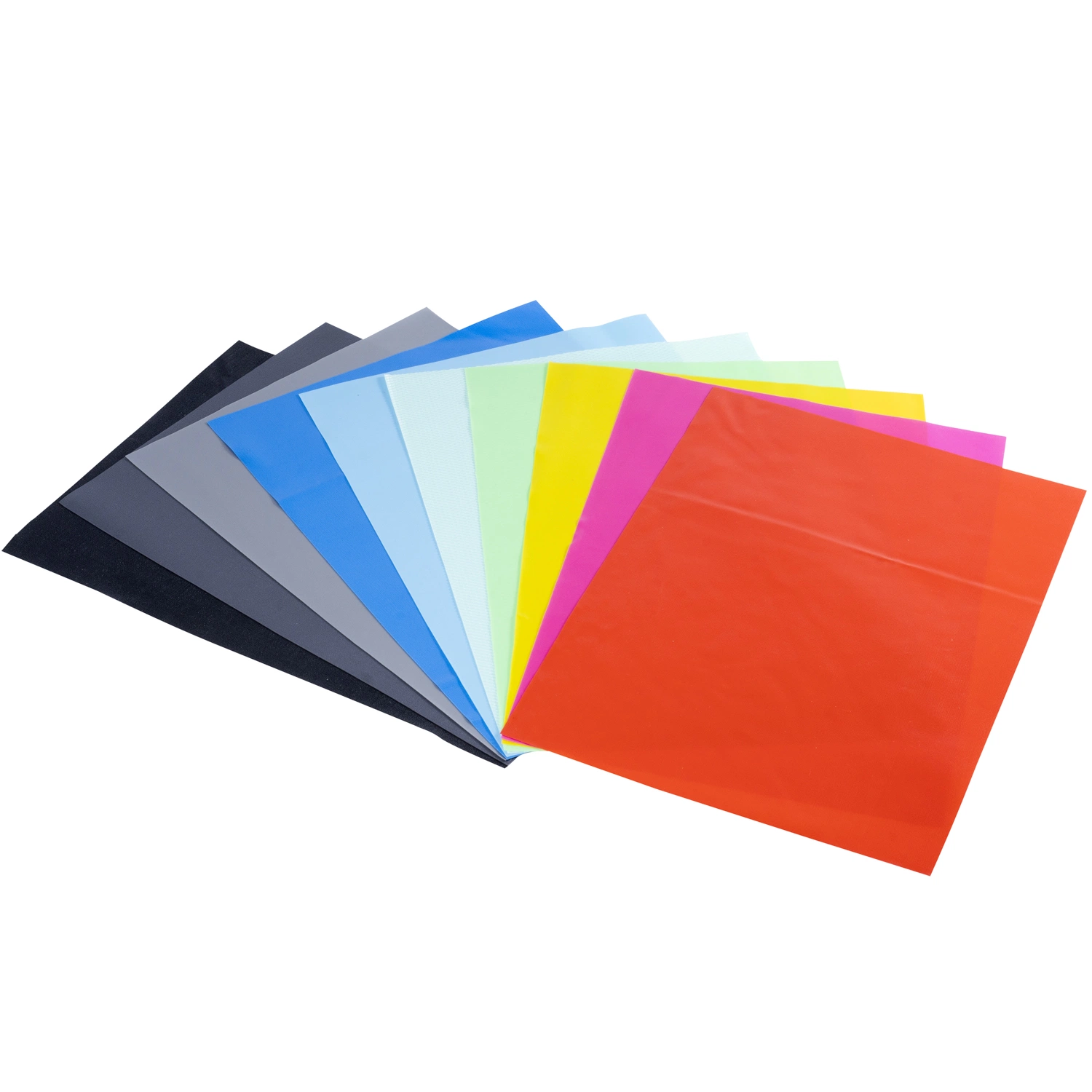 Carte PVC personnalisé ID de sécurité Film de plastification en polycarbonate recouvert de PVC Solide Overlay Film pour plastification à chaud