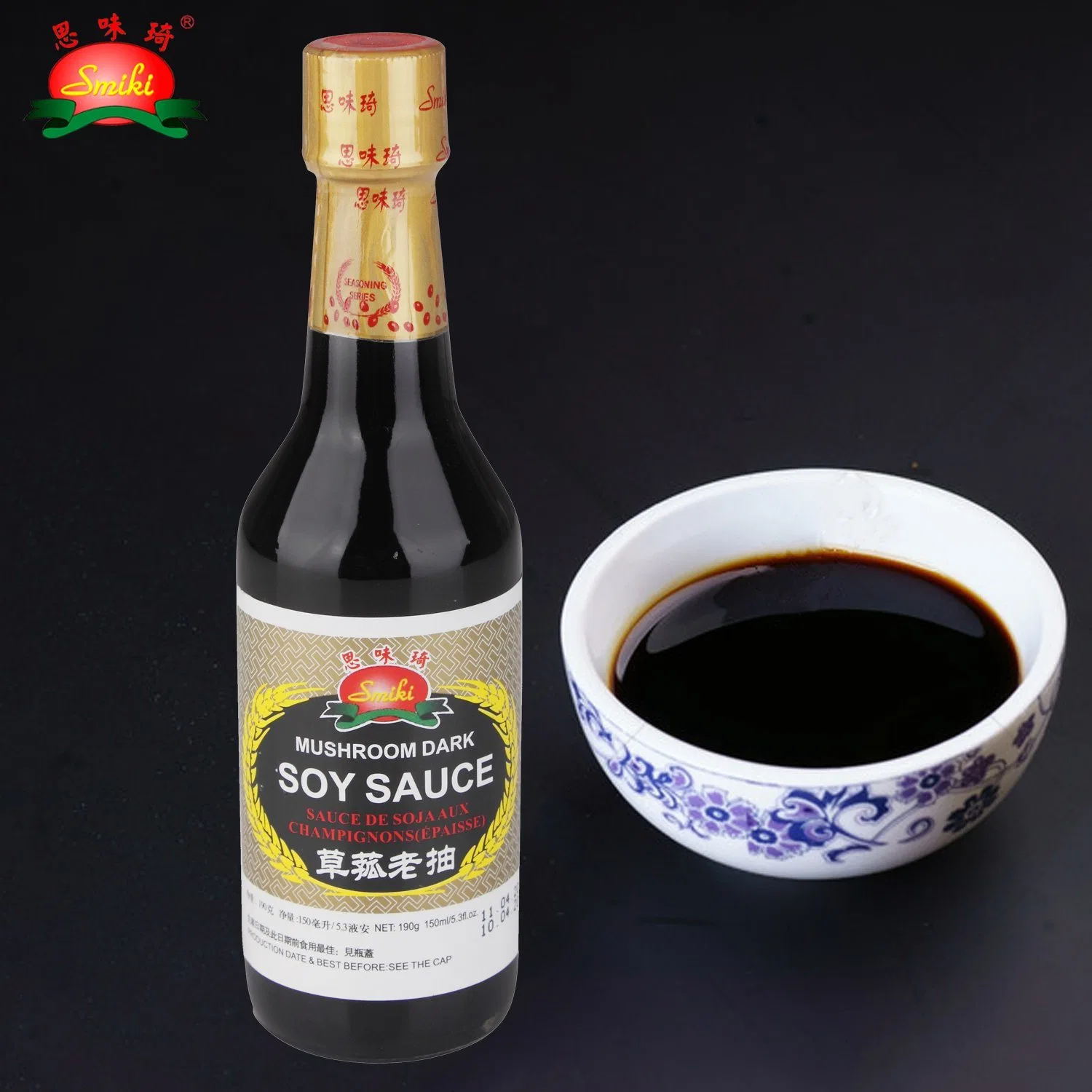 150ml High quality/High cost performance  Mushroom Dark Soy Sauce