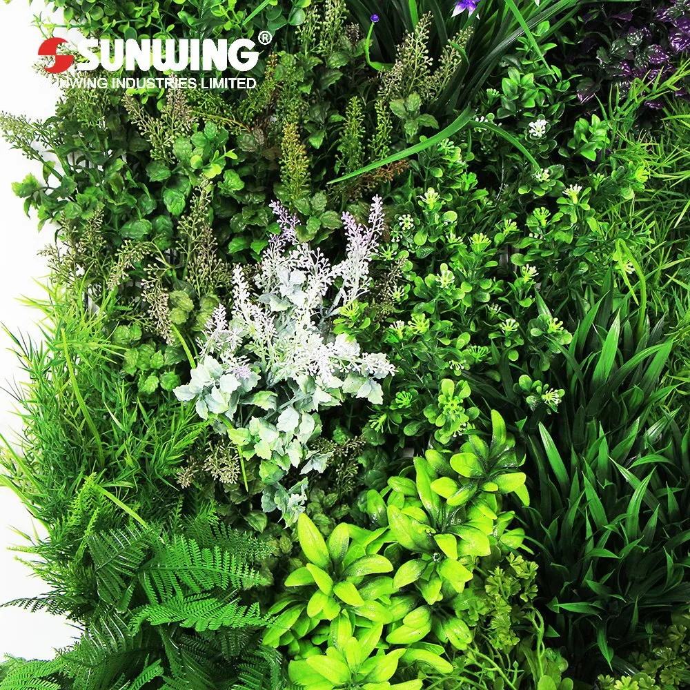 Decorative Outdoor DIY Artificial Vertical Garden with Foliage