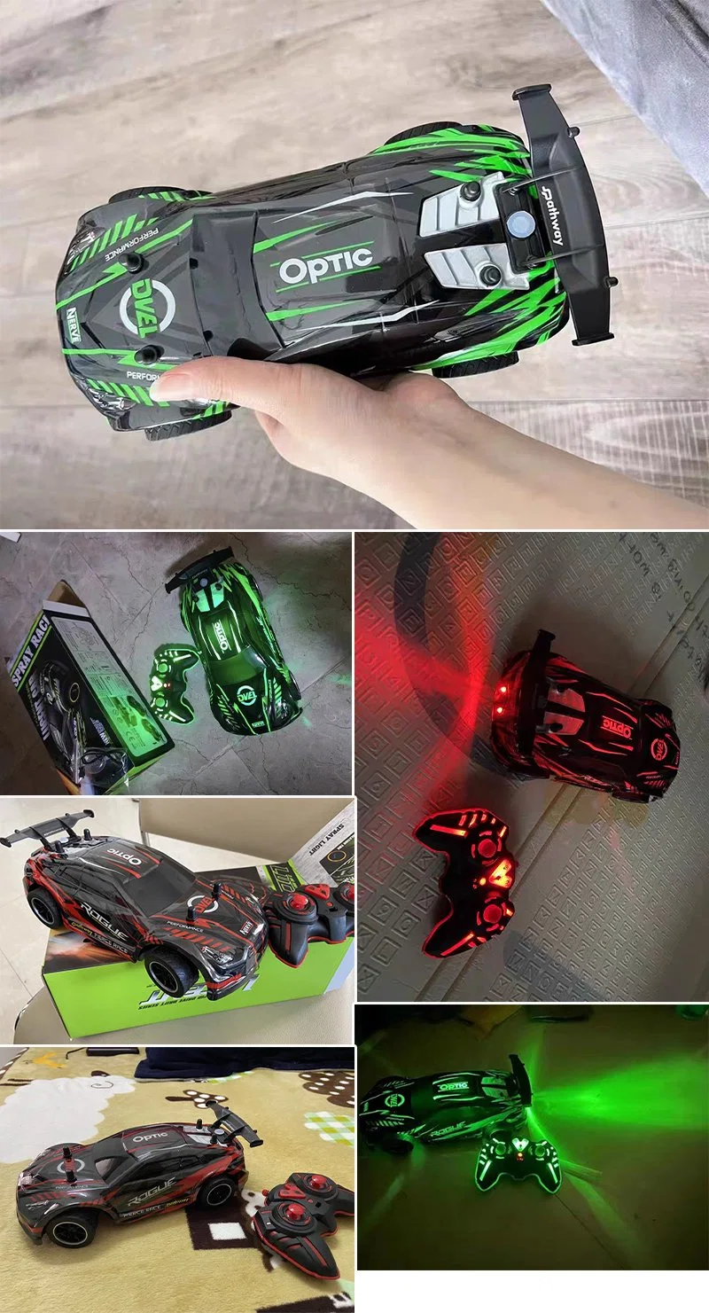 RC Car Cool Toy Car 2.4G Radio Remote Control Racing Buggy 4WD Drift Climb off-Road Gift for Boys Birthday High Speed