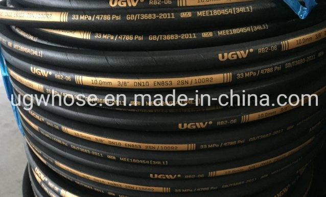 Ugw Hose Hydraulic Fast Delivery China Construction Machinery Hose 1sn/R1 Fluid Hydraulic Hose