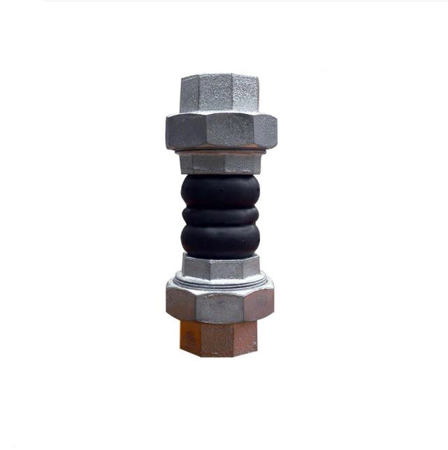 Floating Flange Double Spherical Flexible Bellow Threaded Rubber Expansion Joints