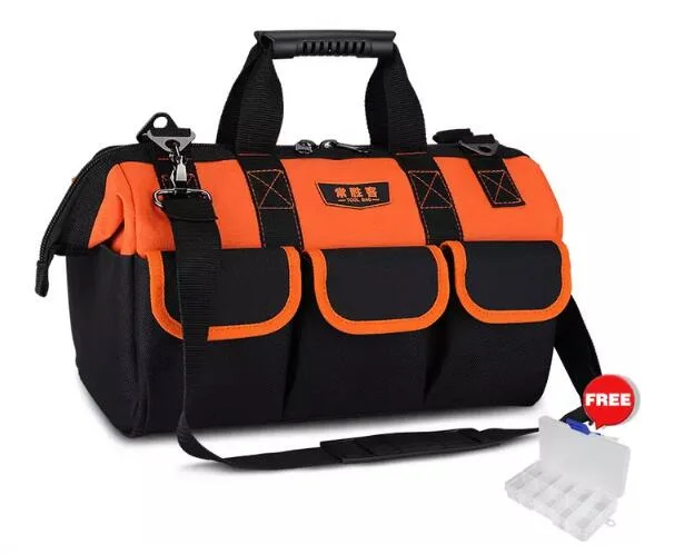 Custom Serviço Pesado Car Kit de Ferramenta Definir Bag durável poliéster Oxford Tecnico Tote Barbeiro Eletricista Tool Kit Bag