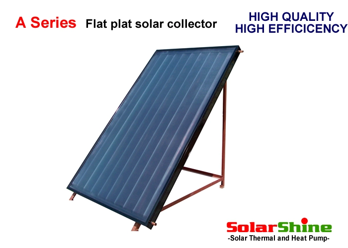 Economic Flat Plate Solar Thermal Collector for DIY Solar Water Heater