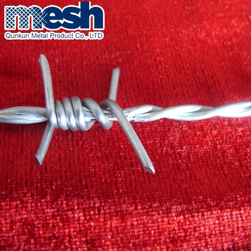 High Security Chain Link Fence Top Barbed Wire