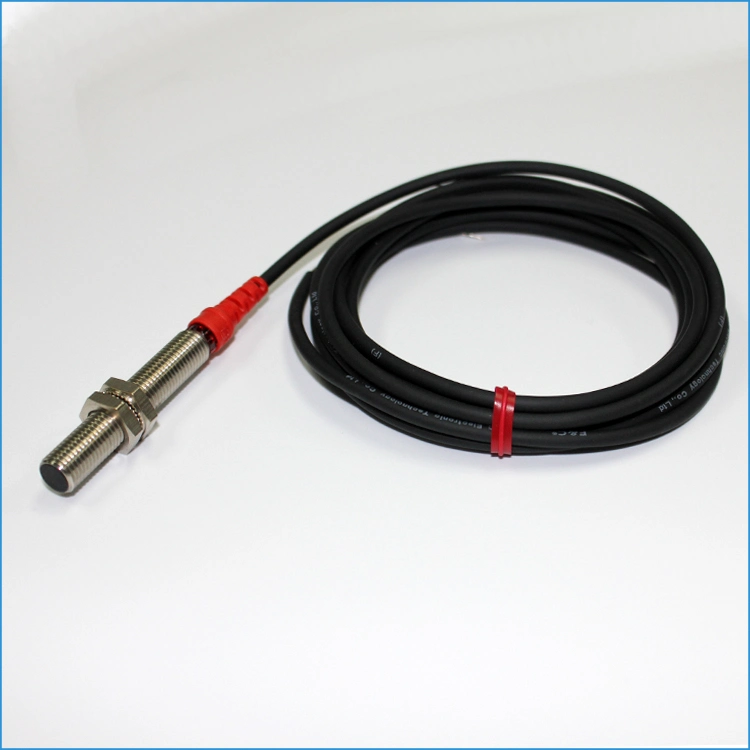 M8 Cylindrical Embeddable Inductive Proximity Sensor Switch 1mm Inductive Proximity Sensor Switch with CE