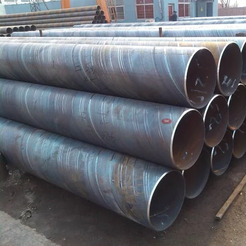 ASTM A252 Carbon Spiral Steel Pipe Black Iron Pipe Welded Sch40 Metal Steel Tube