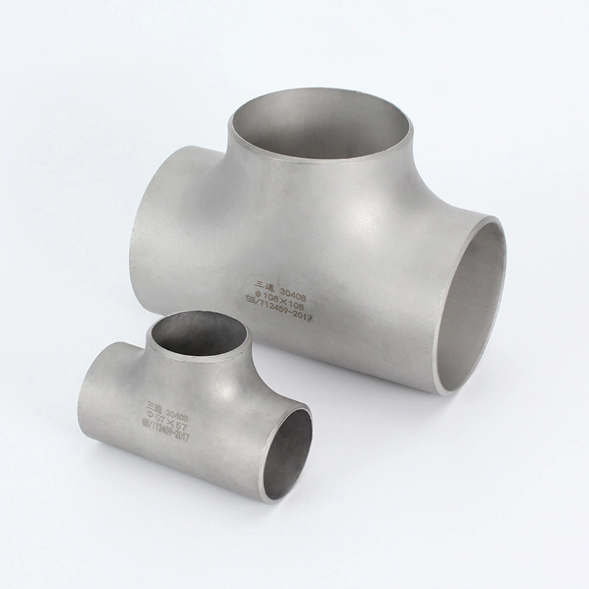 High Quality 304 316L Sanitary Pipe Fitting Stainless Steel Pipe Fitting Tee