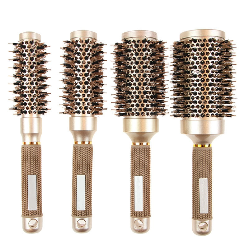 Professional Salon Ceramic Round Hair Brush Thermal Best Nylon Round Roller Brush