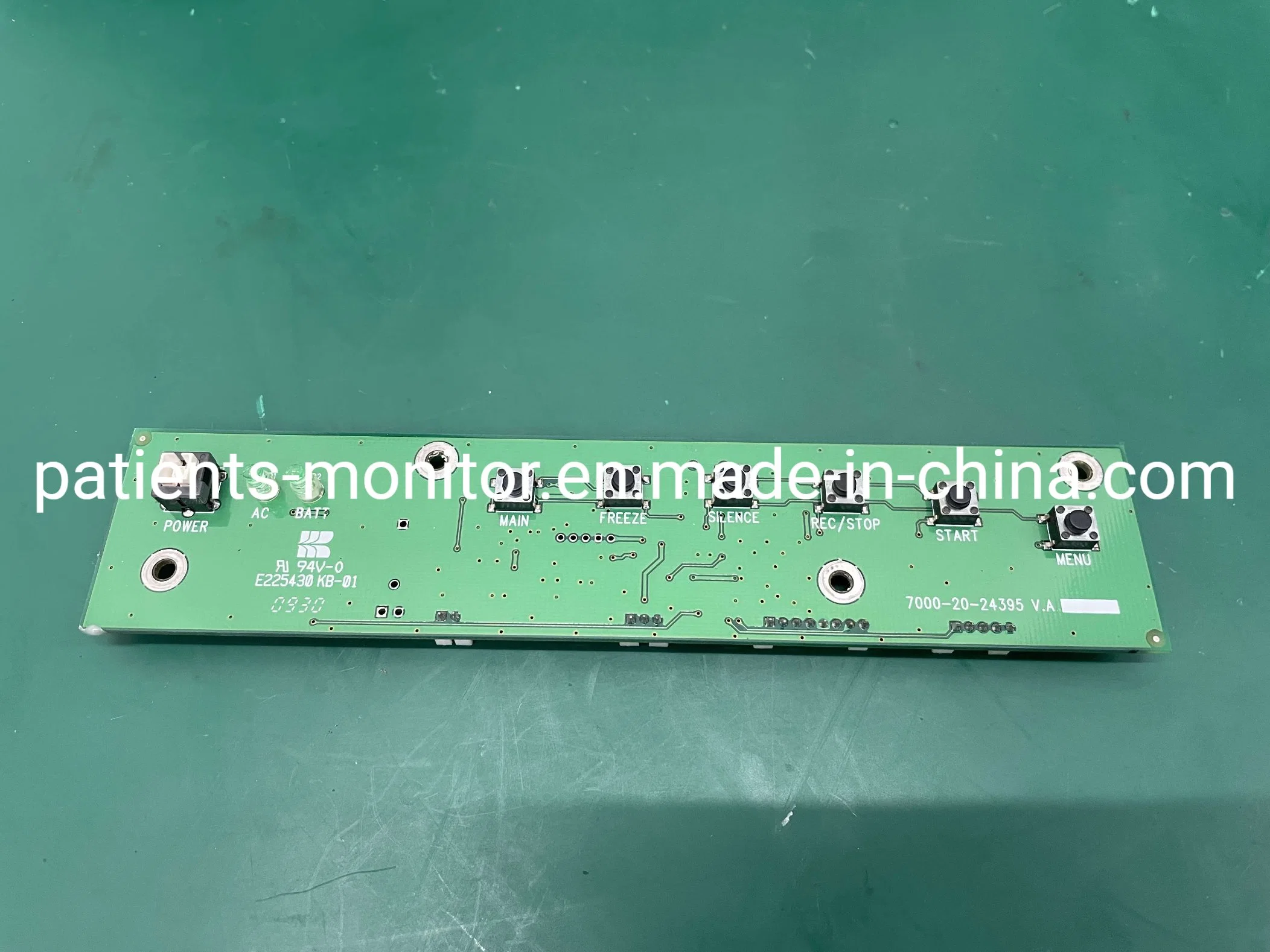 Mindray Pm-7000 Patient Monitor Keypress Button Board 7001-30-67441 7000-20-24395 15100850019508