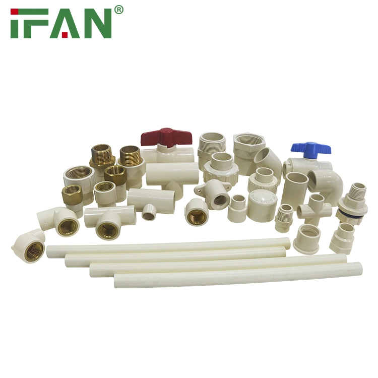 IFAN Plastic Water Pipe Fabricante PVC Piping Lista de precios UPVC Tubo