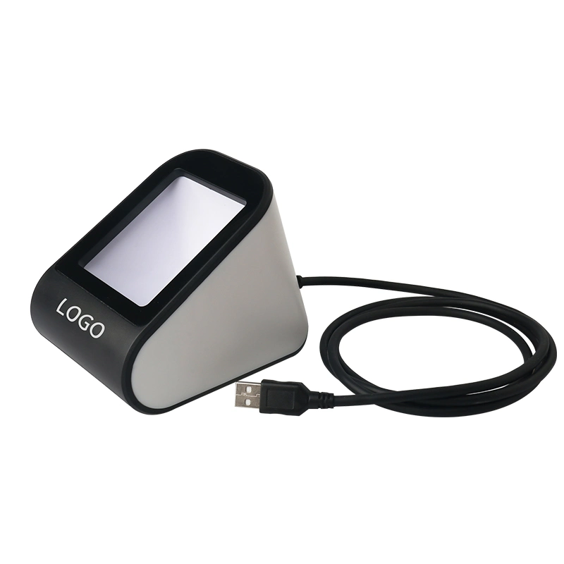 2D USB Cable Wired Qr Code LED Barcode Scanner Box NFC RFID Desktop Barcode Scanner