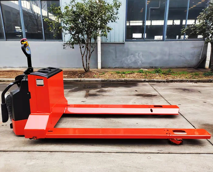 Vlift Brand 2,5ton Beam Pallet Truck mit 2200mm Gabellänge Ideal für die Textilindustrie