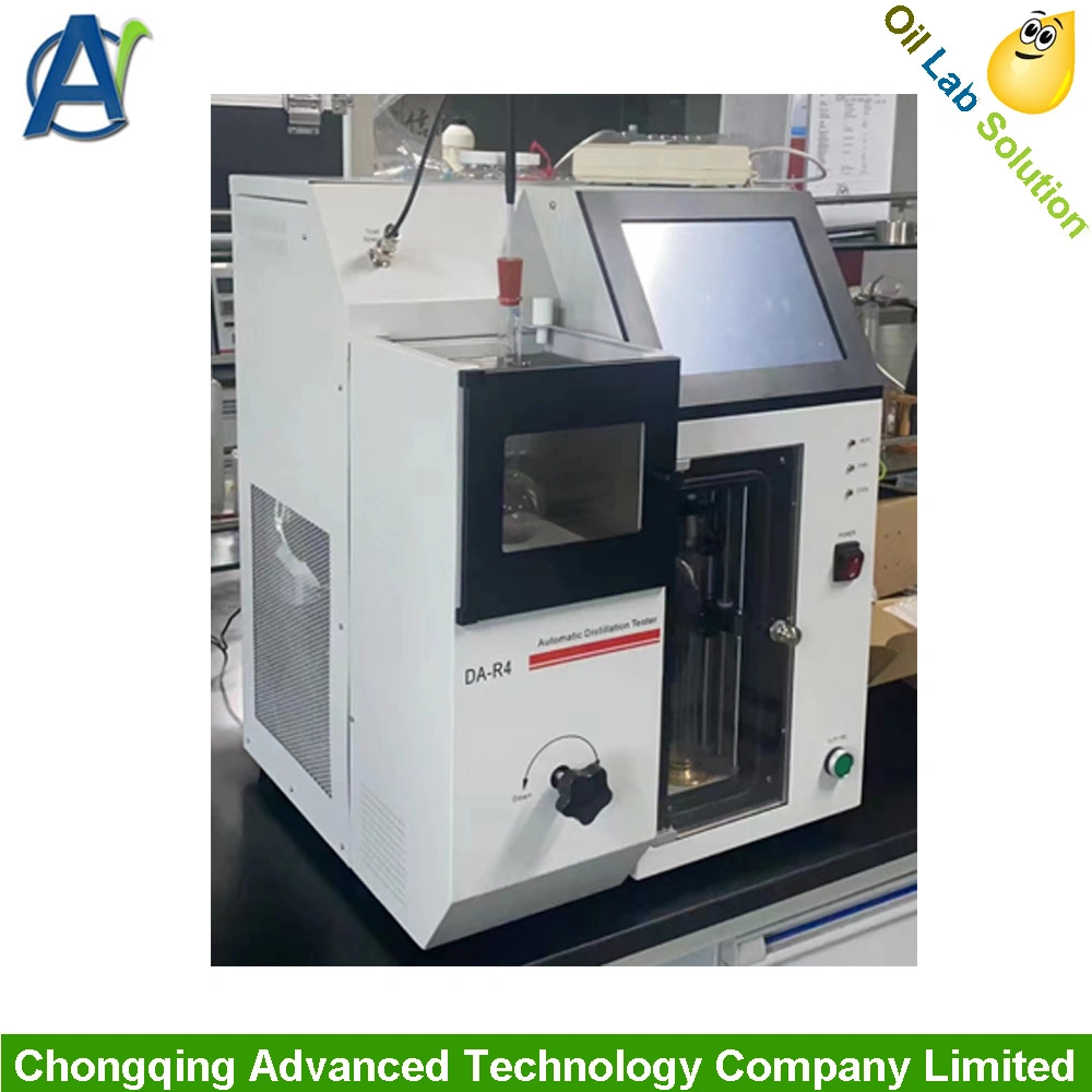 La norma ASTM D86 Analizador automático de destilación atmosférica con pantalla táctil de control