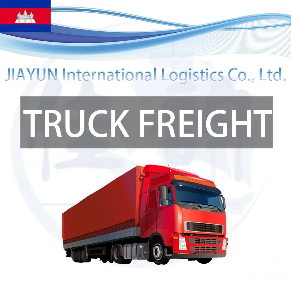 Sino-Asia Trucking 1688 Alibaba Buyer Freight Forwarder DDU DDP FCL LCL Shipping Agent Road Freight From China to Cambodia Kh