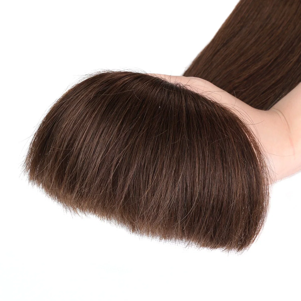 100% Russian Human Hair Weft Double Drawn Weft Hair Extensions