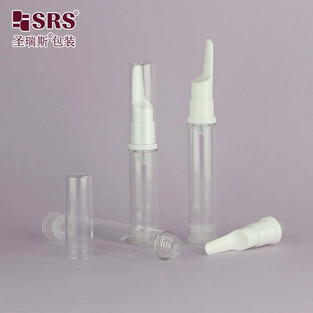 SRS Custom decoration Eye Cream 5ml 10ml 12ml 15ml White Eco Friendly Airless Bottle