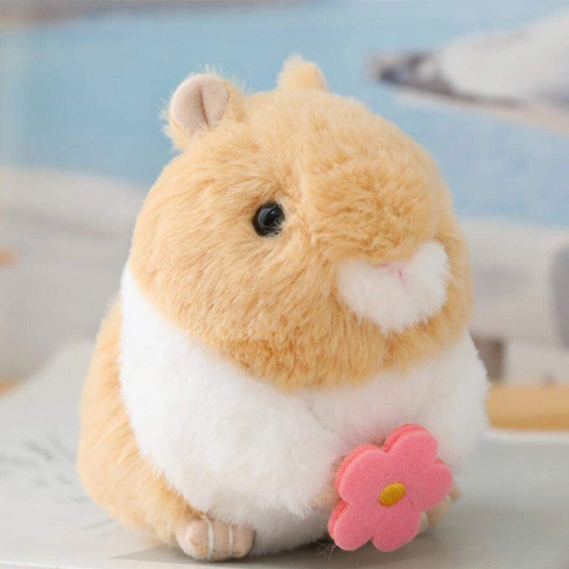 10cm Sitting Mini Soft Plush Animal Stuffed Guinea Pig Cuddly Toy for Children