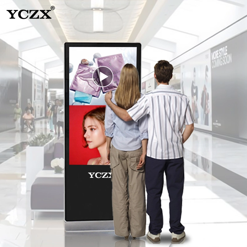 High Performance 50 Inch Smart IR Touch Screen Advertising Media Player