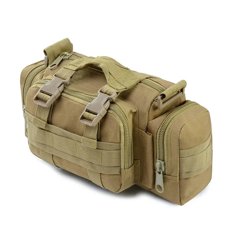 Saco de treino de campismo Tactical Utility Range – saco militar estilo 3 Saco de implementação Way Pack de cintura ombro tático