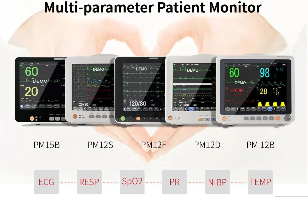 Mejor calidad de Monitor de paciente de Ambulancia de múltiples parámetros