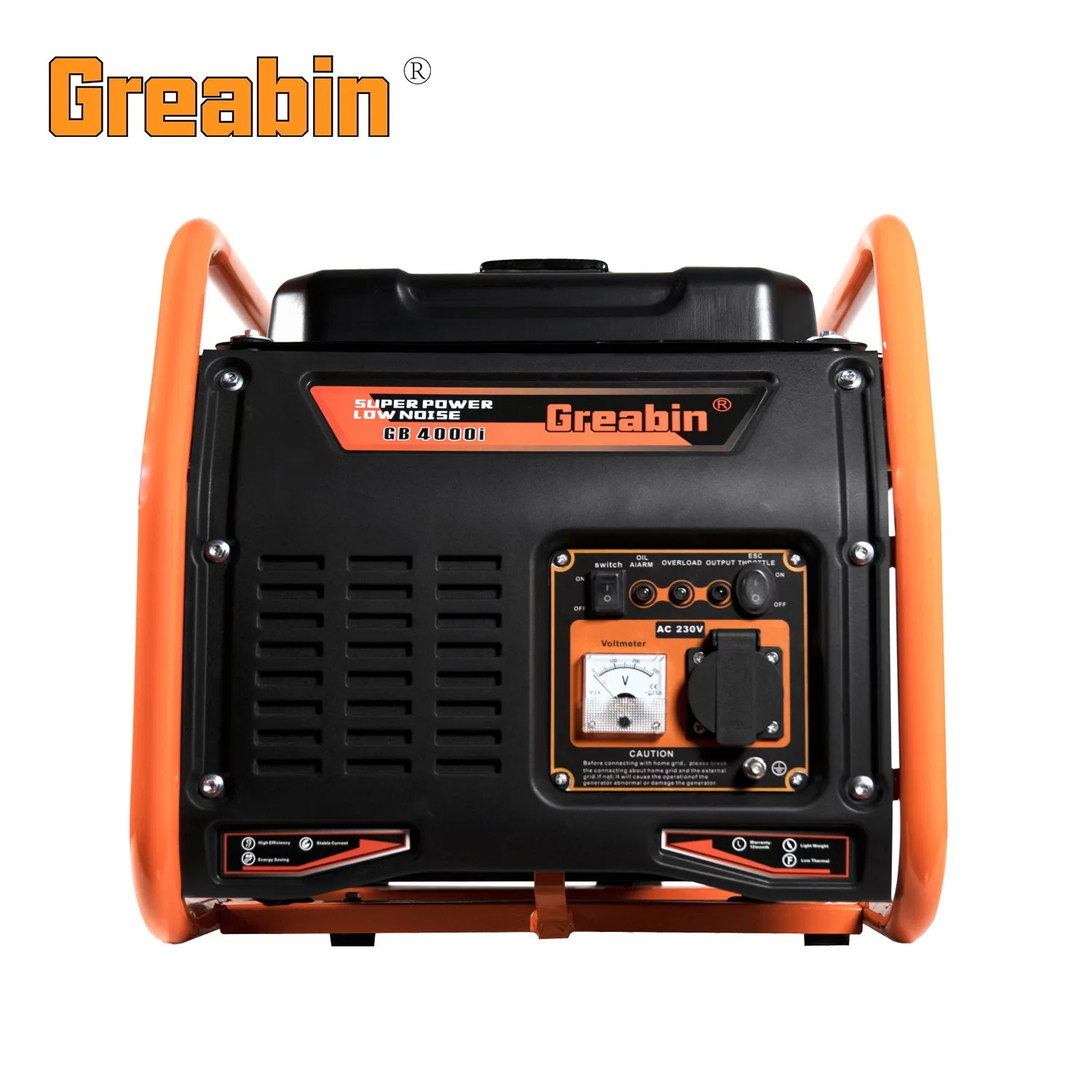 Tipo de bastidor abierto de 3000W Inverter Portátil Generador