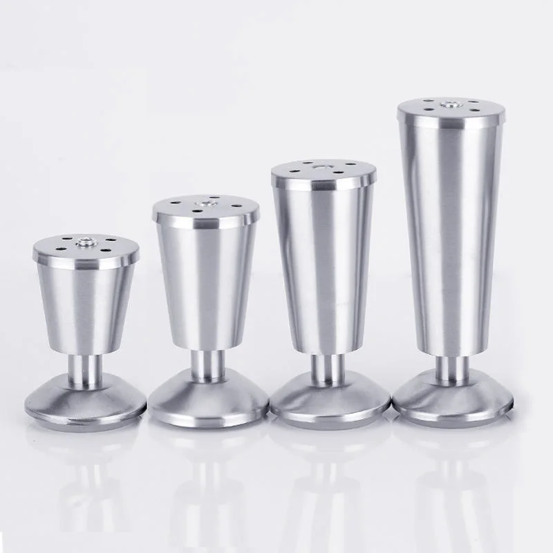 Hot Selling 4PCS Furniture Sofa Legs Metal Polished Modern Furniture Accessories Metal Legs for Desk Chairs Sofas Cabinet