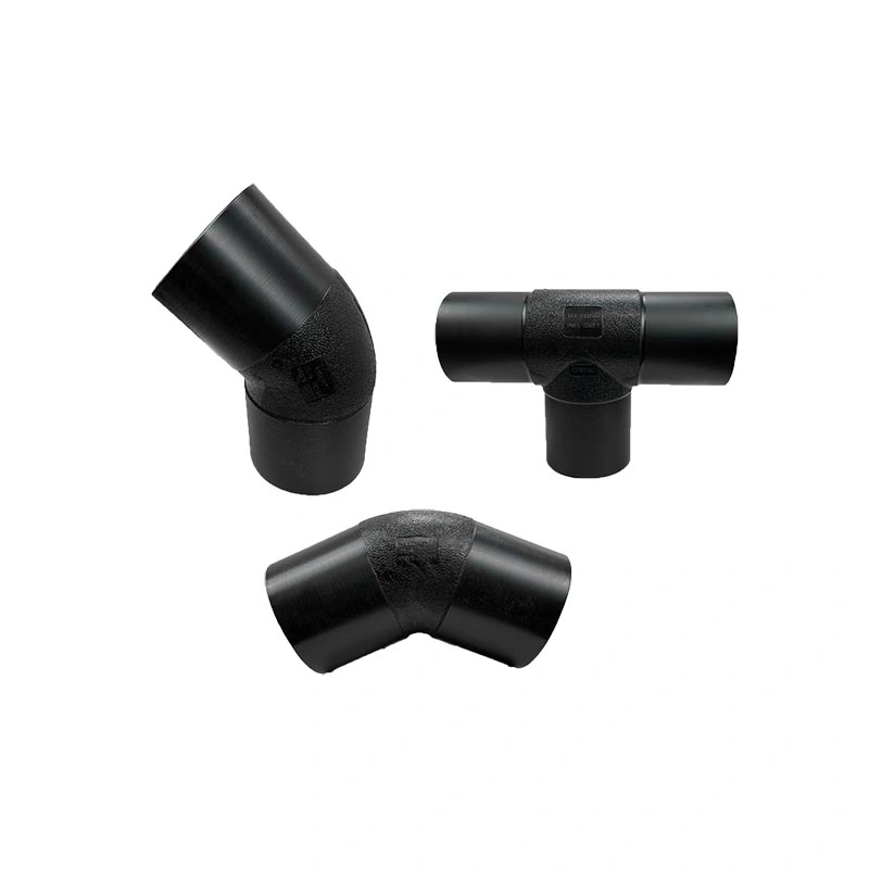 High Pressure Poly Pipe Fittings Polyethylene Pipe and Fittings Poly Pipe Elbow Connector