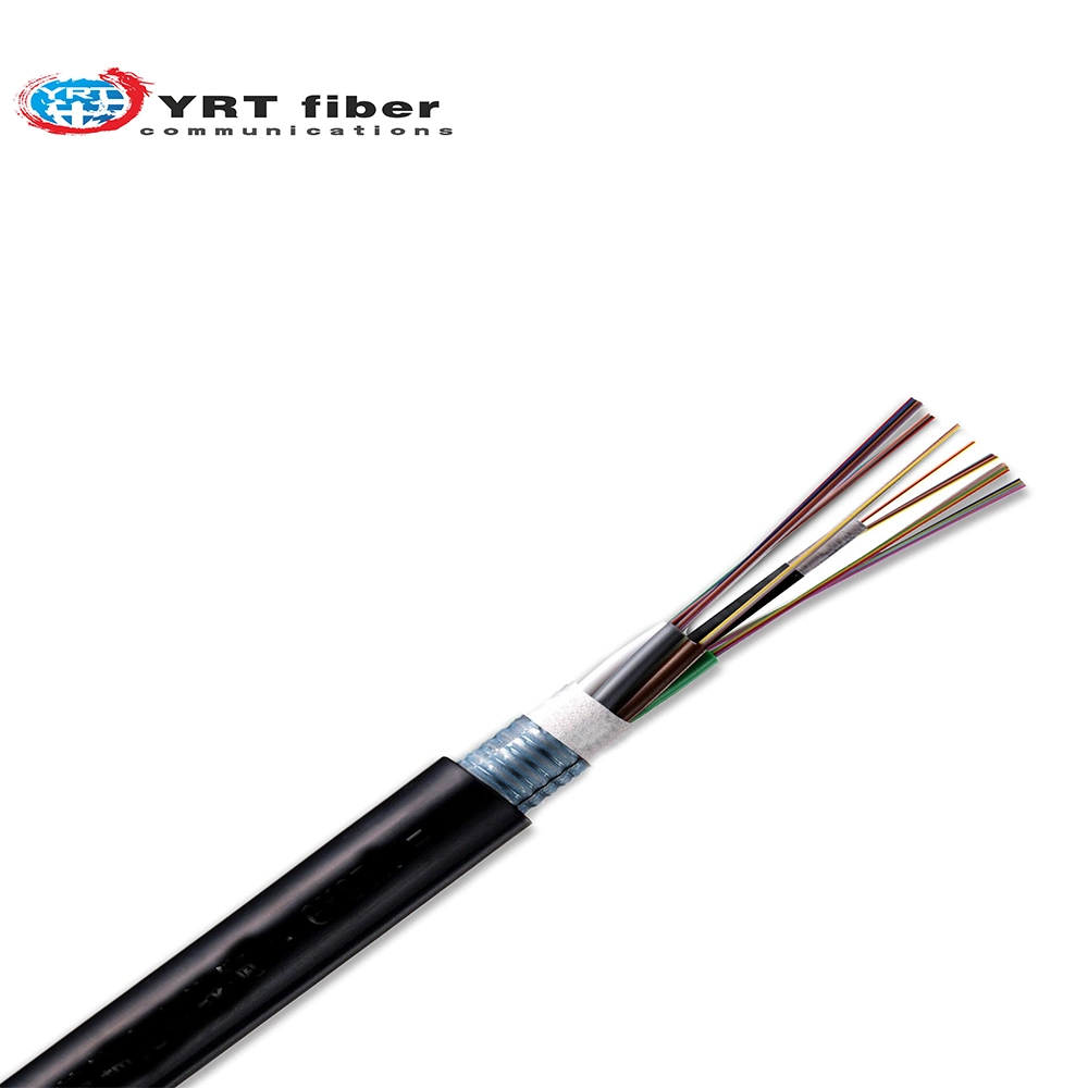 GYTY53 8-Core Low-Smoke and Halogen-Free Raw Material Processing Flame-Retardant Optical Cable